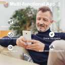GPS Tracker for Vehicles, GPS Portable Magnetic Car GPS Tracking, Wide-Area Location GPS Tracker for Kids, Dogs, No Subscription Required/No Monthly Fee/No SIM Card Required