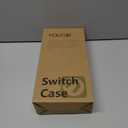 Younik Switch 2 Case Compatible with NS Switch 2 (2025), Carrying Case with 19 Game Card Slots, 4 in 1 Switch 2 Accessories Includes Shoulder Strap, Wrist Strap & Stickers (Black)