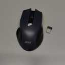 acer Wireless Mouse for Laptop, 2.4GHz Computer Mouse 3 Adjustable DPI Office Cordless USB Mice with USBA Receiver, 6 Buttons, 1600 DPI, Medium to Large Sized Hands Compatible with PC, Laptop, Desktop (Black)