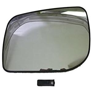 BRITPART LH EXTERIOR MIRROR GLASS - CONVEX COMPATIBLE WITH LAND ROVER RANGE ROVER P38 1995-1999, PART # BTR6073