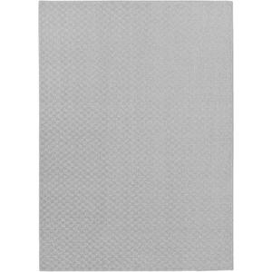 Garland Rug Medallion 12' x 15' Silver Non Slip Polypropylene Area Rug- Ideal for Living Rooms & Hallways, Stylish & Durable for High-Traffic Areas