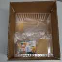 STORi Stackable Clear Plastic CD Organizer with Rubber Feet | Rectangular Jewel Cases Holder Perfect for Theatre Room | Holds up to 30 CD Cases | Made in USA