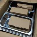 9Qt Chafing Dishes for Buffet, 4 Pack Gold 304 Stainless Steel Chafing Dish Sets, Complete Buffet Server and Warmers Set with Multiple Size Pans for Parties