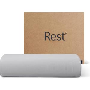 REST Evercool+ Top Sheet, Cali King/King Size, Light Gray, 104"X108" (1 Flat Sheet only)