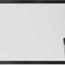 U Brands Magnetic Dry Erase Board White Board, 24" x 18" Inches, Black Wood Frame (307U00-01)