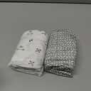 2-Pack Organic Changing Pad Covers for Girl, Boy, Neutral - 100% Cotton Changing Table Pad Cover, Soft Baby Nursery Diaper Changing Pad Sheets, Contour Changing Pads Liners, Change Pad Cover (Nordic)