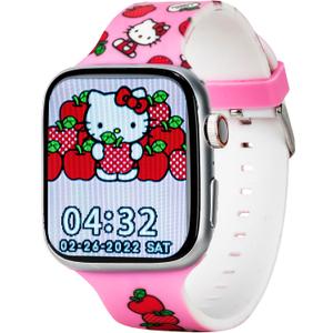 Hello Kitty Smart Watch for Girls by Accutime with Interactive Touchscreen, Bluetooth, Camera, Music, Fitness & Activity Tracking - Durable & Stylish (Model: HK4208)