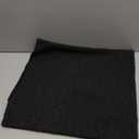 DOMVITUS Boucle Pillow Covers 20x20, Black Decorative Couch Pillows for Living Room, Throw Pillow Covers for Bedroom Chair Sofa Accent Couch Pillows Soft Cushion Case, 1PC