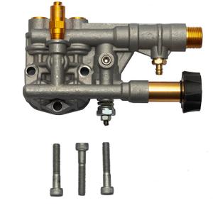 Simpson Cleaning 7108366 Manifold Replacement Kit for OEM Technologies 510020 and 520006 Axial Cam Pressure Washer Pump, Multi (Fits Pump Models 510020, 520006)