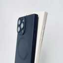 Designed for iPhone 14 Pro Case Silicone Compatible with Magsafe, Camera Lens Protector, Military Grade Shockproof Protective, Rectangle Magnetic Phone Case for iPhone 14 Pro Black