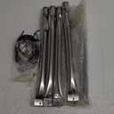 BBQ-Element Stainless Steel Grill Burner Tubes Replacement for Nexgrill 720-0830H, 720-0783E, 720-0864, Gas Grill Pipe Burners for Kenmore, Kitchen Aid, Nexgrill 720-0830A Gas Grill.(4 Pack)