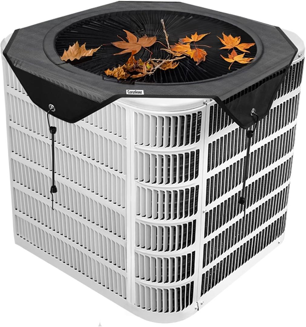 Air Conditioner Covers for Outside units, 36 x 36 Central Air conditioner Covers for Outside, Fits Most Central AC Units, Top Protection Defender DesignMesh36 x 36