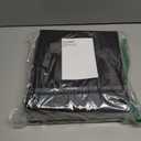 Stero Fabric Storage Cubes, 8 Pack Foldable Storage Bins with Handle, 11 InchBox for Shelves, Closet, Organizer, Rustic Brown and Black