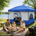 Canopy Inner Tent for 10x10 Pop Up Canopy-Vented Roof (NO Top & Frame), 9.8*9.8 ft