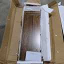 Tribesigns Farmhouse Console Table, 47 Inches Entryway Console Table with Storage, Industrial Hallway Accent Table for Living Room, Entrance (Rustic Brown)