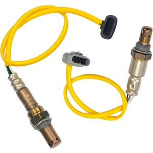 Upstream Downstream Oxygen O2 Sensor fit Compatible with Buick Envision, Lacrosse, Regal & Cadillac ATS, Cts & Chevrolet Blazer, Camaro, Colorado, Impala, Malibu & Gmc Acadia, Canyon 2PCS