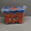 Hot Wheels Toy Car Track Builder Playset, Deluxe Stunt Box with 25 Component Parts & 1:64 Scale Vehicle