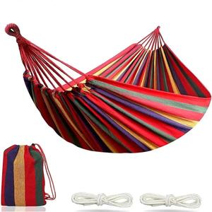 2024 Summer and Spring Hammock for Outdoor Use, Camping, Hiking, Beach, Patio, Swimming, Red, Hammock-Red-01