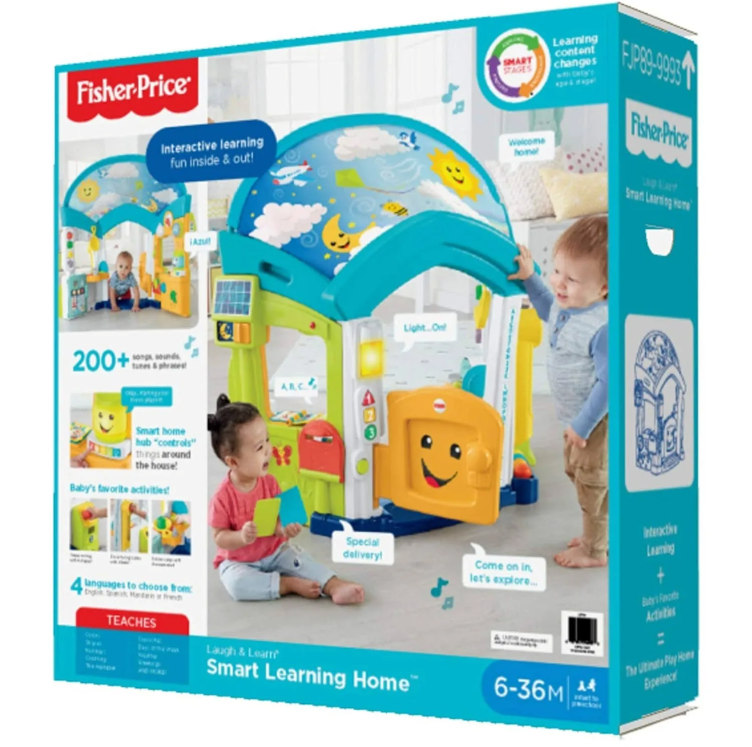 Fisher-Price Laugh & Learn Playhouse Educational Toy for Babies & Toddlers, Smart Learning Home