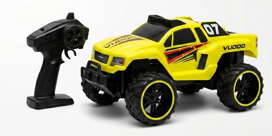 Maisto Off-Road Vudoo #07 (1/16 Scale Remote Control Car, Yellow