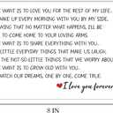 2 x UUEFKTN Romantic Anniversary Card for Him Her, Hearftelt Anniversary Card Gift for Husband Wife Boyfriend Girlfriend Partner Couple, Sweet Valentines Gift for Women Men (#11)