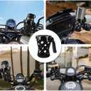 Universal Motorcycle Cup Holder for Harley Davidson Touring Road King, Dyna, Road Glide Limited, Fat Boy, Street Glide, Sportster XL883 1200, Electra Glide, Honda Goldwing GL1800 (5.3-inch)