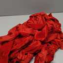 10 Pcs Christmas Velvet Chair Decoration Red Bows Velvet Chair Sashes 24 x 13'' Christmas Elastic Reusable Back Ribbon Bows Cover for Xmas Wedding Events Ceremony Reception Party Supplies