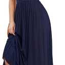 R.YIposha Women's Sleeveless Halter Beach Dresses Strappy Backless Bohemian Maxi Long Dress, 12-14