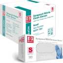 Basic Medical Blue Nitrile Exam Gloves - Latex-Free & Powder-Free - NGPF 7001(Case of 1,000), Small