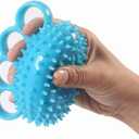 Hand Grip Strengthener Finger Exerciser Training Ball for Patient Recovery Elderly Stroke Arthritis Physical Therapy Anxiety Stress Relief Pressure Squeeze for Yoga Athletes Musicians Muscles Massage
