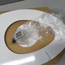 Bemis 1500EC 390 Lift-Off Wood Elongated Toilet Seat, Cotton White (Pack of 1)