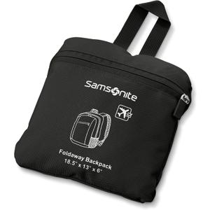 Samsonite Foldaway Backpack, Black