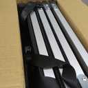 VEVOR 4-Step Dog Car Steps, Folding Dog Ramp with Nonslip Surface, Portable Pet Steps in Aluminum for Car, SUV and Truck, Supports up to 250 lbs