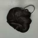 Clip in Synthetic Hair Extensions Long Wavy 4PCS Thick Hairpieces Black Brown Fiber Double Weft Natural Hair Extensions 20 Inch for Women (4pcs, 20Inch, 2#)