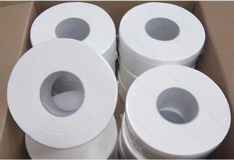 Jumbo Toilet Paper Rolls, 1/12 Rolls, White, 5.91 inch Width (1) (12)