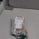 104Pcs Shelf Pins Kit,4 Styles Nickel Plated Shelf Support Pegs,Bookshelf Pegs for Shelves,Cabinet Shelf Bracket Pegs Shelf Pins Holders for Kitchen Furniture & Closet (5mm & 1/4inch )