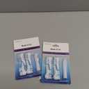 Sensitive Replacement Toothbrush Heads Compatible with OralB Cross Action Power 3733 4732,Rotating Powerhead and Crisscross Bristles (White) 2 Packs