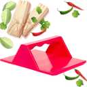 Tamales Masa Spreaders - Kitchen Utensils - Easy Grip Ergonomic Handle by Mindful Design (1 Pack, Red)