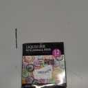 Frienda 12 Pieces Rolling Ball Pens 0.5 mm Japanese Quick Drying Fine Point Pens Liquid Ink Smooth Writing for Office Student Back to School Supplies(Chic Colors)