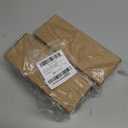 2 Pcs Leather Round Tissues Container with Tissues Cylinder Tissue Box with Window Breaker for Vehicle Bathroom Office (Black)