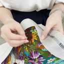 CROSSDECOR Stamping Cross Stitch Kit, 11 CT Cross Stitch Ornament Kits for Adults Beginners, Full Line DIY Stitching Kit for Home Decor Cross Stitch Patterns