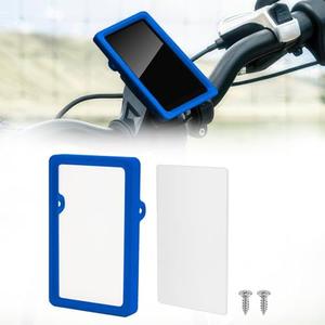 JERBOR Edge Guard Cover for lectric XP, M5 Protective Display Fender, Screen Protection Dashboard Cover, Ebike Accessories for Lectric With M5 Dashboard (Blue)