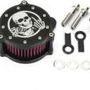Air Cleaner Intake Filter System Kit for Harley sportster XL 883 1200 1988-2018
