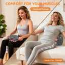 12 Head Massage Gun,Deep Tissue Percussion Massager with 9 Levels & 9 Modes,2600mAh Bttery Cordless Electric Muscle Massager Tool for Back/Shoulder/Hand/Leg/Foot Full Body Muscle Pain Relief