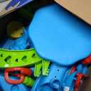 Water Table for Kids Ages 4-8 with Water Pumb, Summer Outdoor Sand Water Table for Boys Girls, Kids Water and Sand Activity Sensory Toys for Toddlers Age 3-8