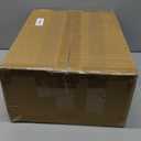 WELLIFE 600 PCS Gold Disposable Dinnerware Set for 100 Guests, Gold and White Plastic Plates for Party, 100 Each-Dinner & Salad Plates, Cups, Forks Knives Spoons for Wedding and Party