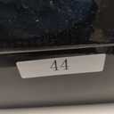 Christmas Santa Boots, Men's Wide Calf Santa Combat Boots with White Fur for Halloween Christmas Costume (9-9.5, Black)