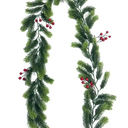 National Tree Frosted Berry Garland, 9 Feet x 10 Inch