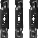 Mower Blades 3PCS 742P05086 Compatible with 54" Craftsman T3200 TT440 Z5800, Cub Cadet XT1-GT54 XT1-ST54 ZT2-54 ZTS2-54, MTD ZT1-54, Troy-Bilt Mustang Super Bronco 54K XP Z54 Deck Lawn Mower Blades