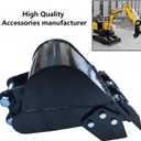 12"/300mm Narrow Digging Duty Attachment Fits 0.8T-2Ton Mini Excavator